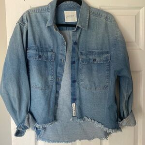 Lucky Brand Cropped Denim Long Sleeve | S
